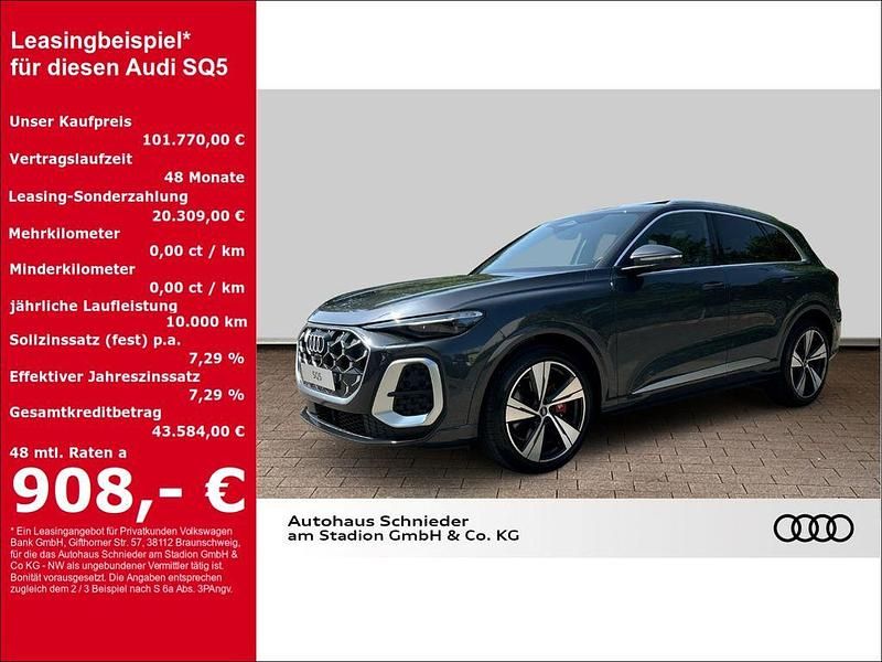 Grau Neu 2025 Audi SQ5 Sport SUV | 101.770 € - Bild 1/4