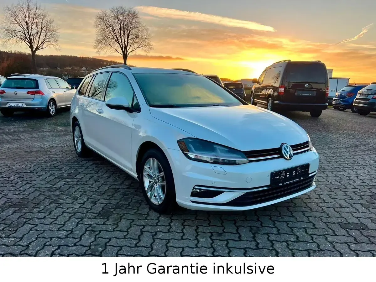 Gebraucht VW Golf VII 116 PS (85 kW) 2017 Weiß Kombi