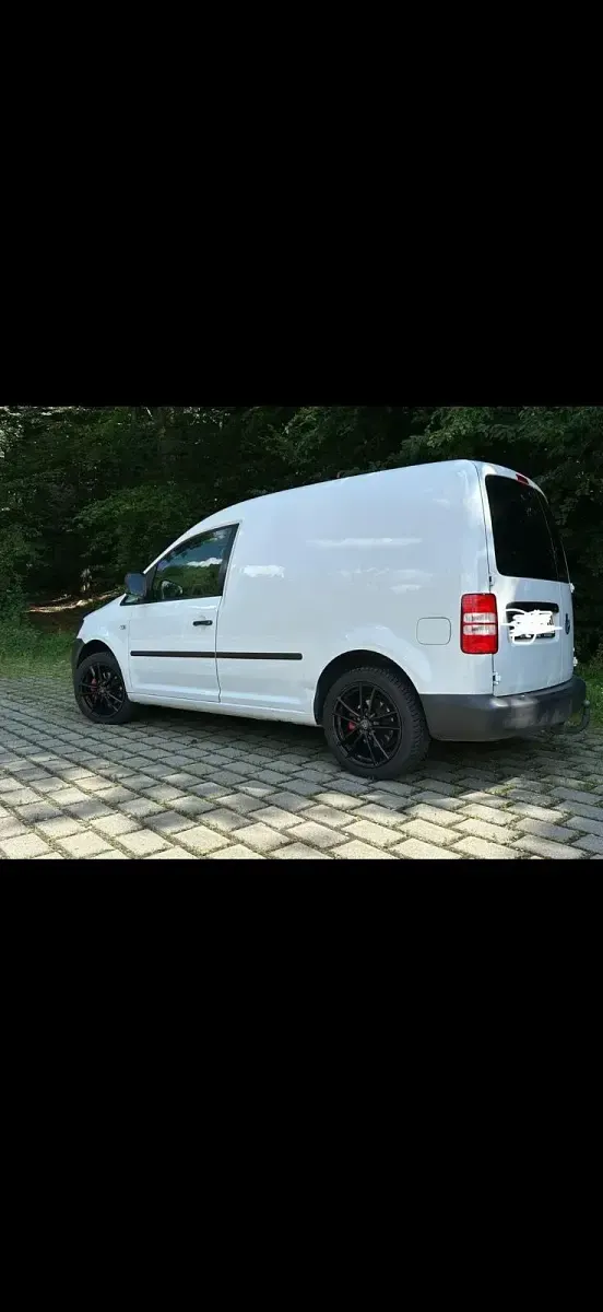 Gebraucht VW Caddy 102 PS (75 kW) 2014 Weiß Van / Kleinbus