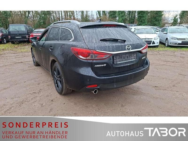 Gebraucht Mazda 6 Exclusive-Line 150 PS (110 kW) 2016 Onyxschwarz metallic Kombi