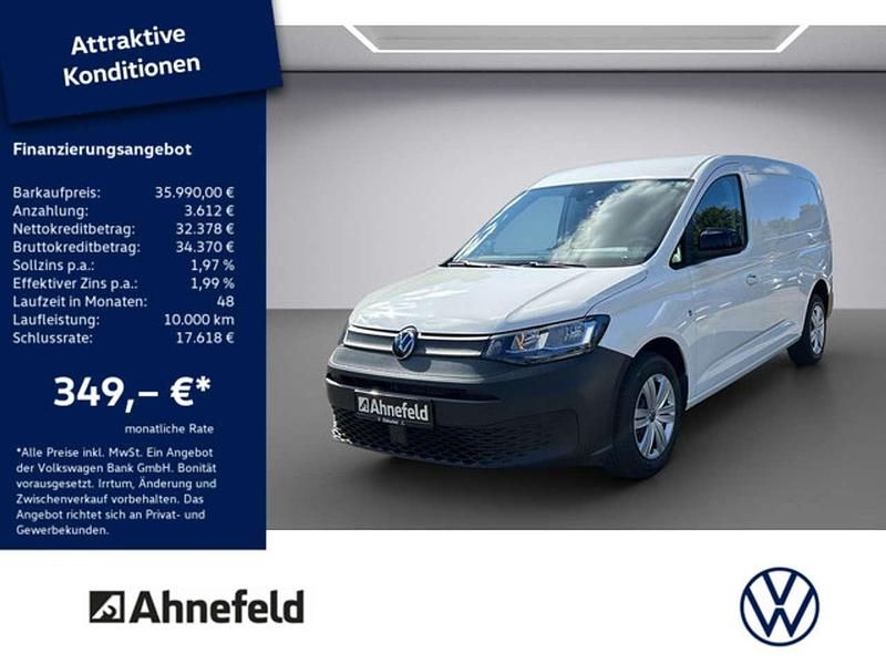 Neu VW Caddy Maxi S 102 PS (75 kW) 2026 Weiß Van / Kleinbus