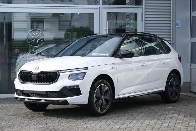 Moon weiß metallic dach... Neu 2025 Skoda Kamiq Monte Carlo SUV | 25.990 € (Fairer Preis) - Bild 1/4