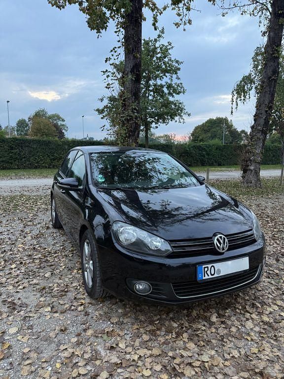 Second-hand VW Golf VI Style 86 CP (63 kW) 2011 Negru Hatchback