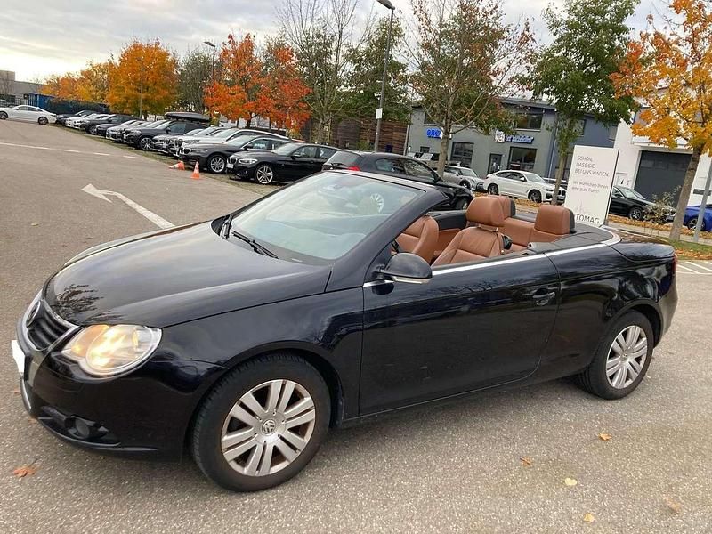 Gebraucht VW Eos Edition 150 PS (110 kW) 2007 Deep black perleffekt Cabrio