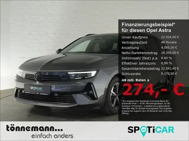 Gebraucht Opel Astra 131 PS (96 kW) 2024 Kleinwagen