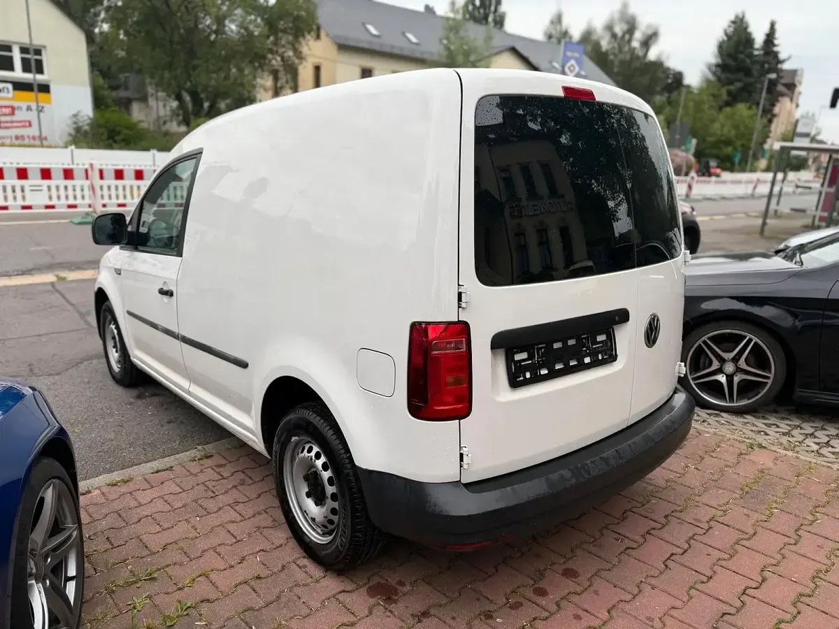 Gebraucht VW Caddy 75 PS (55 kW) 2017 Weiß Van / Kleinbus