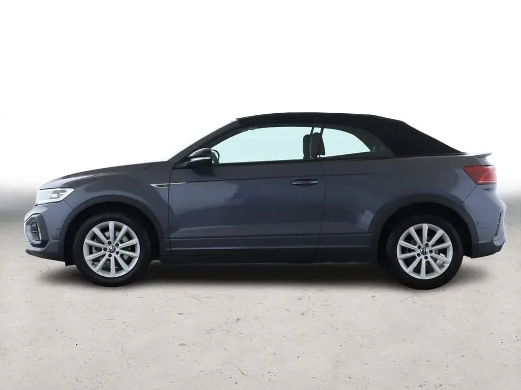 Gebraucht VW T-Roc Cabriolet R-line 150 PS (110 kW) 2025 Schwarz Cabrio