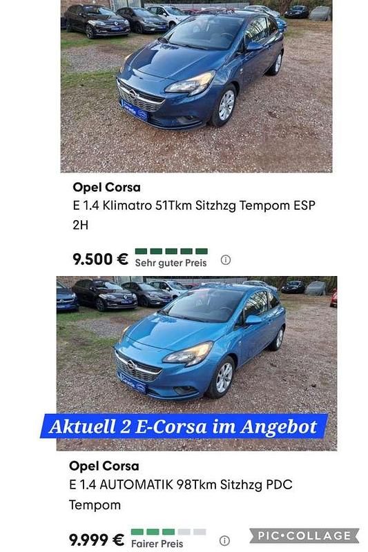 Gebraucht Opel Corsa 90 PS (66 kW) 2017 Blau Kleinwagen