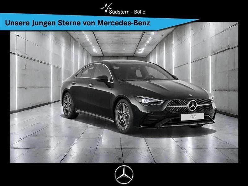 Schwarz Gebraucht 2024 Mercedes CLA180 AMG Limousine | 32.920 € (Guter Preis) - Bild 1/4