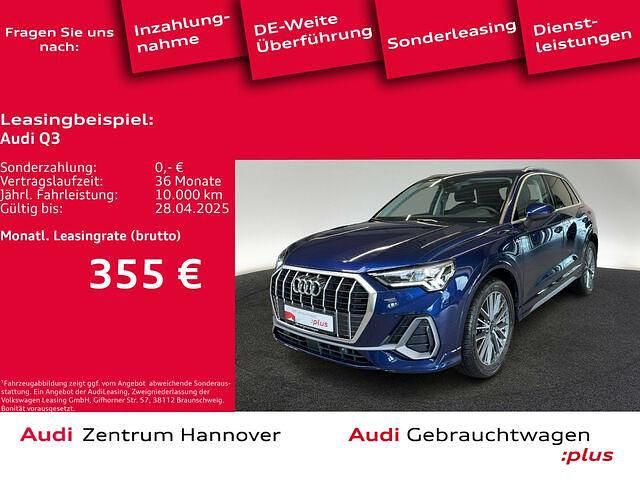 Gebraucht Audi Q3 S-Line 150 PS (110 kW) 2024 2d navarrablau metallic SUV