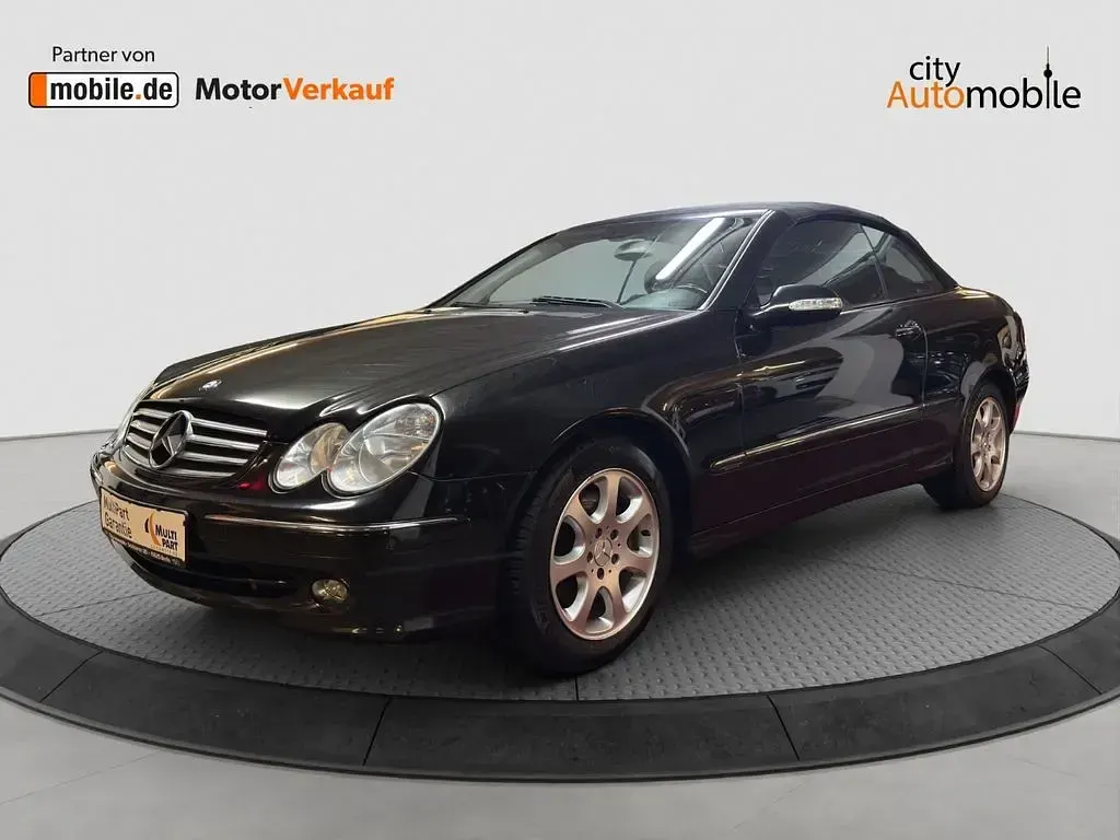 Gebraucht Mercedes CLK200 Elegance 163 PS (119 kW) 2004 Schwarz Cabrio