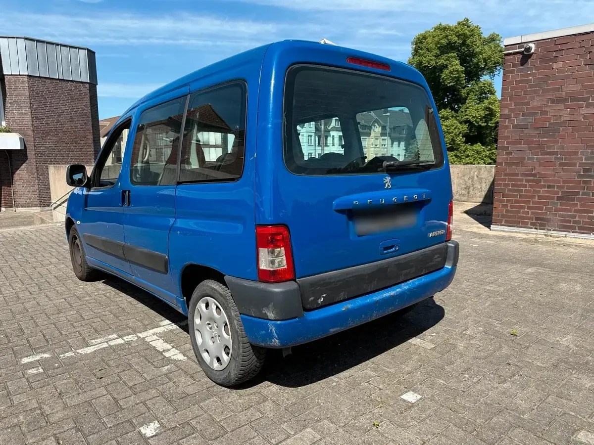 Gebraucht Peugeot Partner 75 PS (55 kW) 2006 Blau Van / Kleinbus