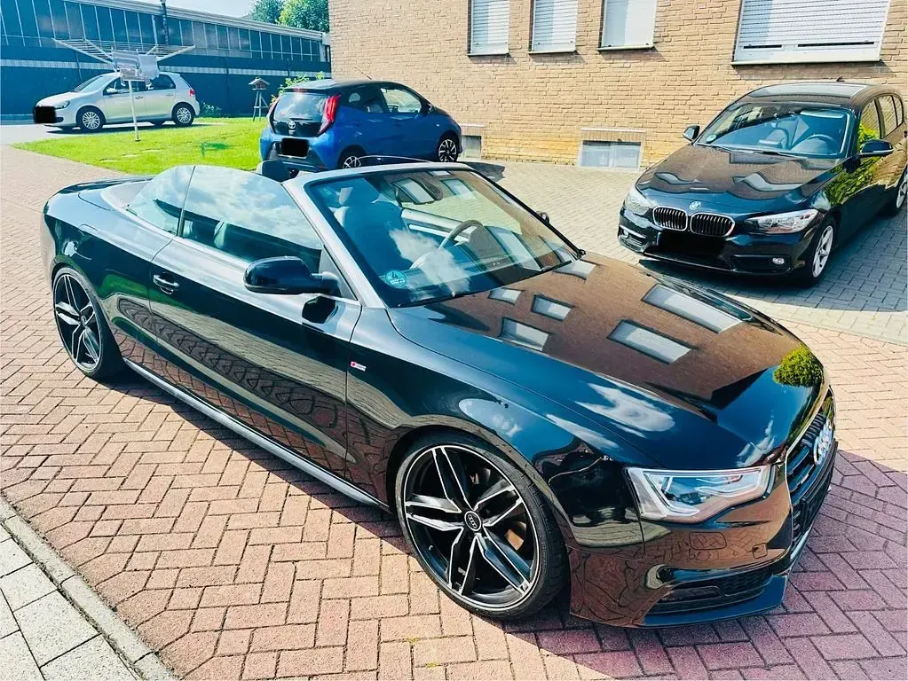 Gebraucht Audi A5 Cabriolet S-Line 211 PS (155 kW) 2013 Schwarz Cabrio