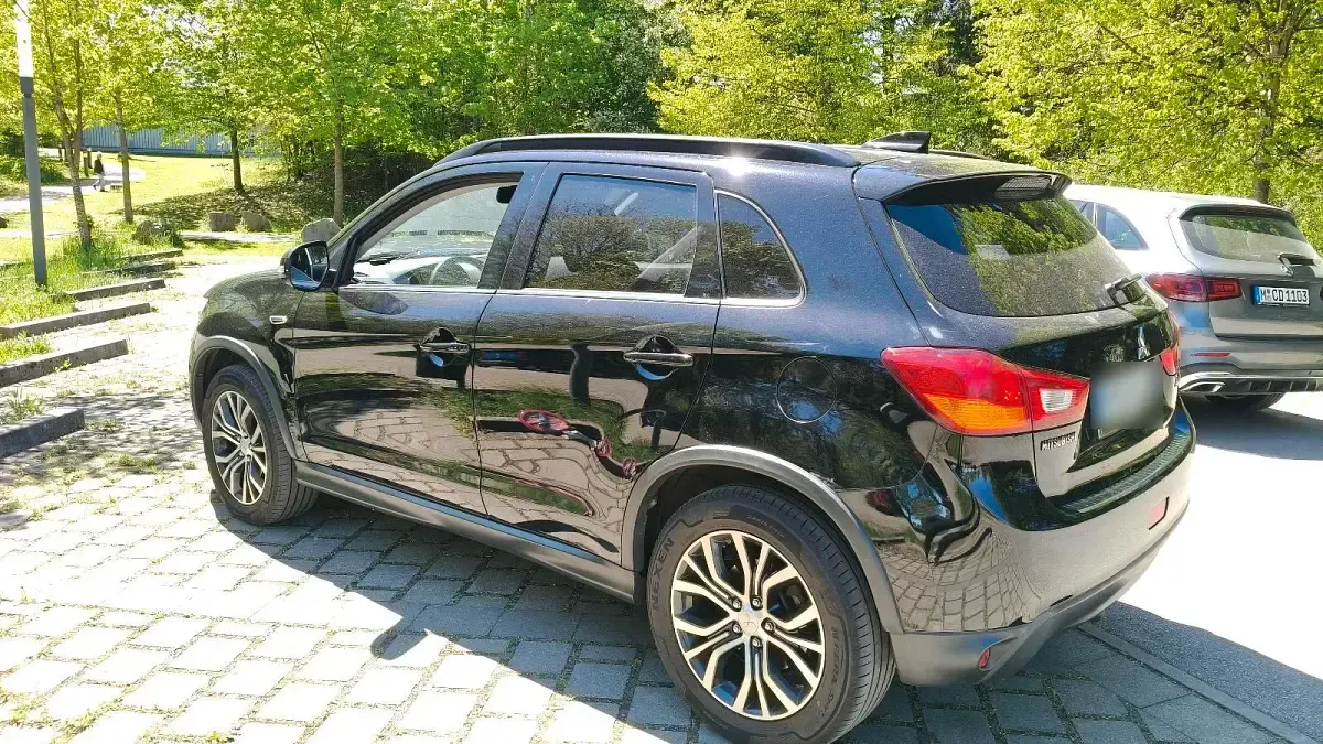 Gebraucht Mitsubishi ASX 150 PS (110 kW) 2017 Schwarz SUV