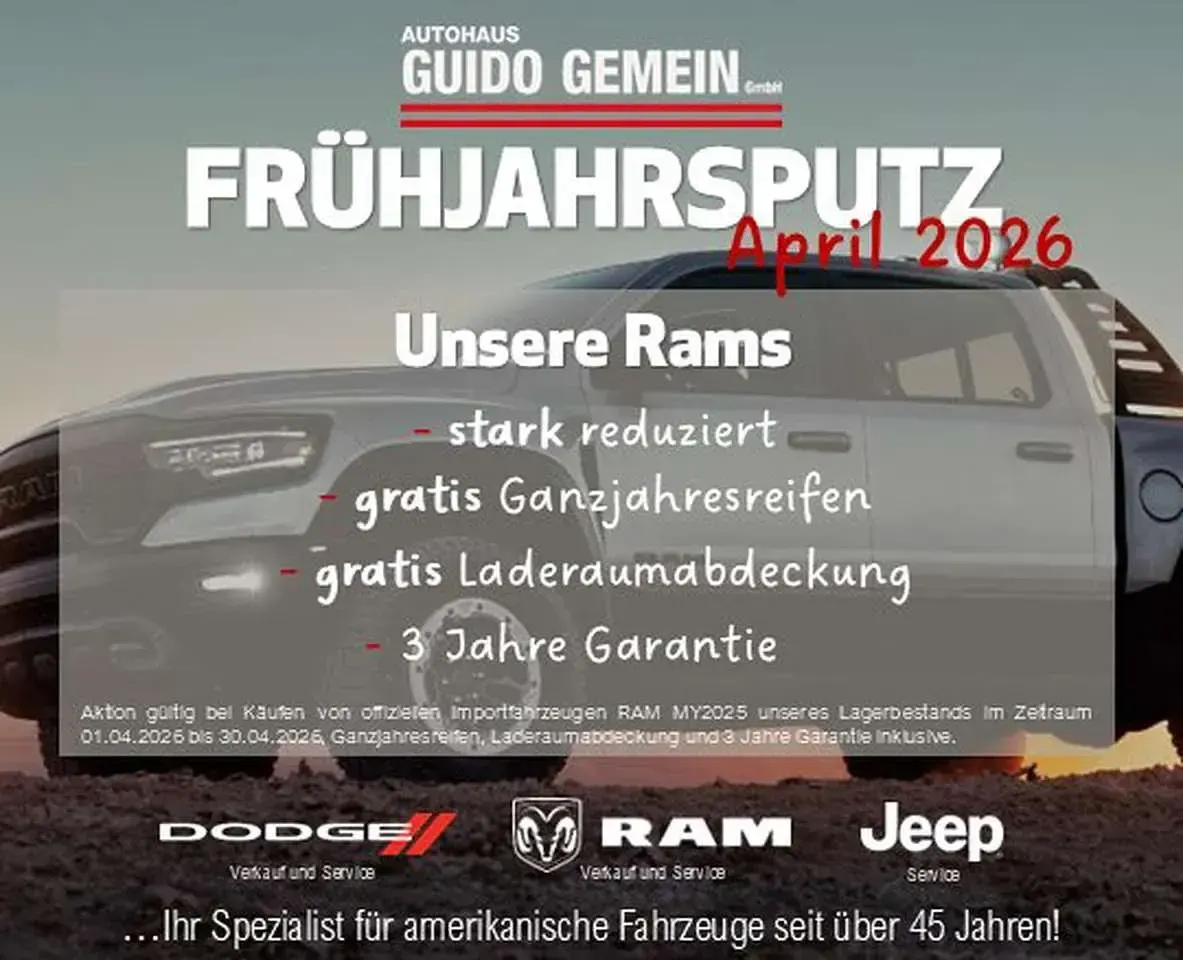 Neu Dodge Ram Limited 540 PS (397 kW) 2025 Diamond black Pickup