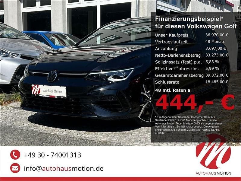 Deep black perleffekt Gebraucht 2022 VW Golf R Limousine | 36.970 € (Teuer) - Bild 1/4