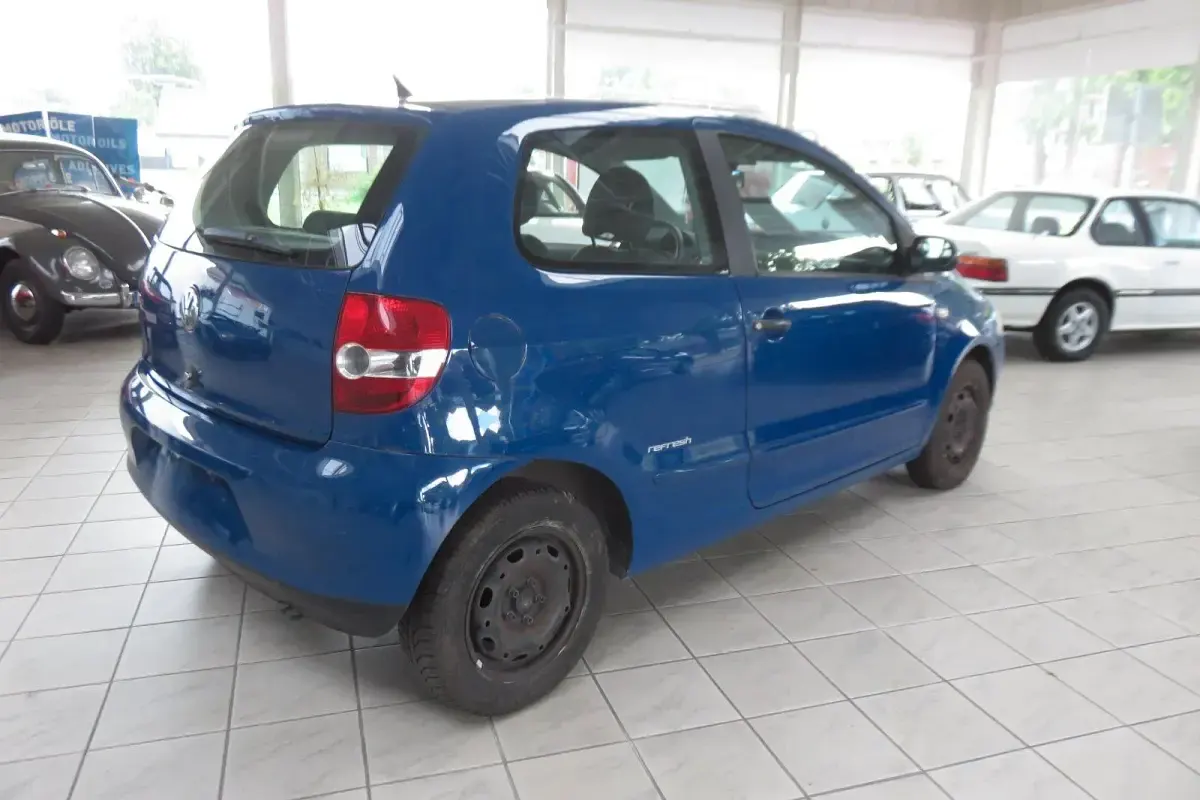 Gebraucht VW Fox 55 PS (40 kW) 2009 Blau Kleinwagen