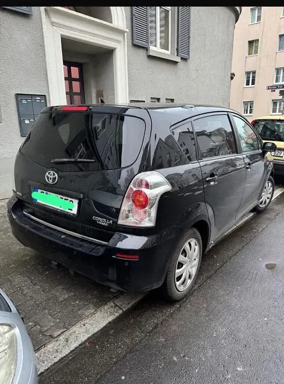 Gebraucht Toyota Corolla Verso Edition 129 PS (94 kW) 2007 Schwarz Van / Kleinbus