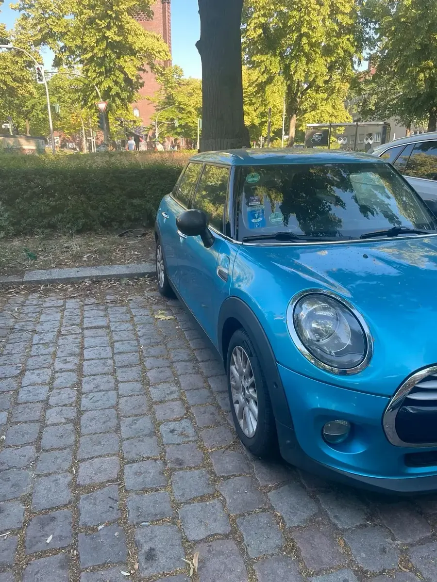 Gebraucht Mini Cooper D 127 PS (93 kW) 2014 Blau Kleinwagen