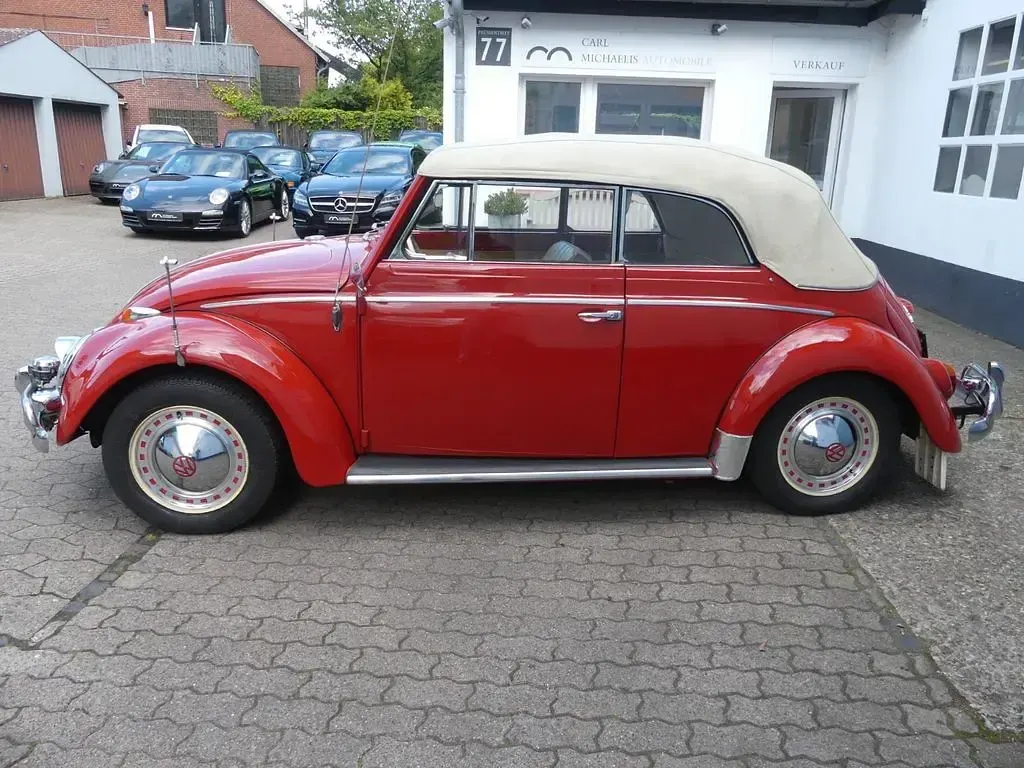 Gebraucht VW Käfer 39 PS (28 kW) 1958 Rot Cabrio