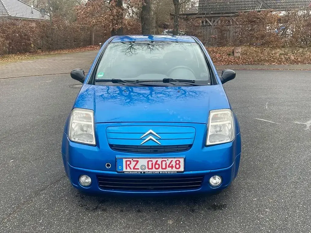 Gebraucht Citroën C2 60 PS (44 kW) 2007 Blau Kleinwagen