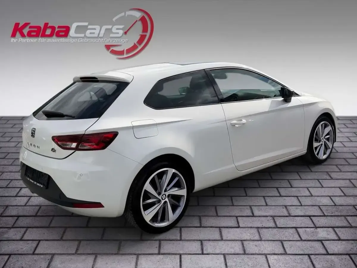 Gebraucht Seat Leon SC FR 179 PS (131 kW) 2013 Weiß Kleinwagen