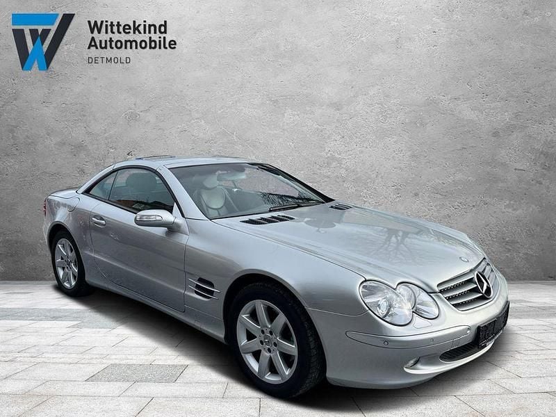 Silber Gebraucht 2005 Mercedes SL350 Cabrio | 16.500 € (Superpreis) - Bild 1/4