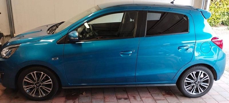 Blau Gebraucht 2019 Mitsubishi Space Star Top Kleinwagen | 9.500 € (Etwas zu teuer) - Bild 1/4