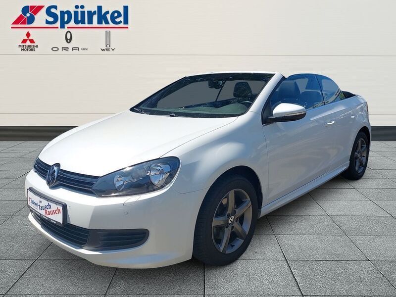 Weiss Gebraucht 2016 VW Golf Cabriolet Basis Cabrio | 12.850 € (Etwas zu teuer) - Bild 1/4