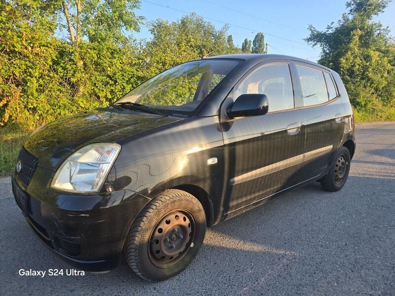 Schwarz Gebraucht 2007 Kia Picanto Kleinwagen | 850 € (Superpreis) - Bild 1/4