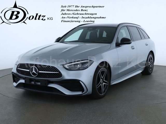 Hightechsilber (metallic) Gebraucht 2023 Mercedes C180 AMG Kombi | 36.800 € (Etwas zu teuer) - Bild 1/4