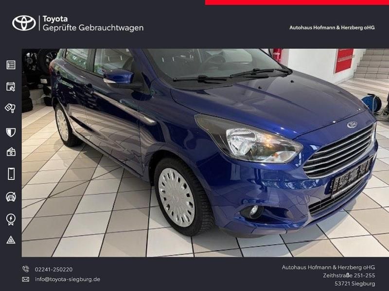 Blau Gebraucht 2017 Ford Ka Plus Kleinwagen | 6.990 € (Etwas zu teuer) - Bild 1/4