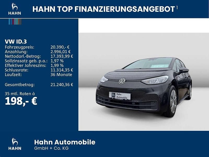 Gebraucht VW ID.3 Pure 110 kW (150 PS) 2022 Mangangrau metallic Kleinwagen