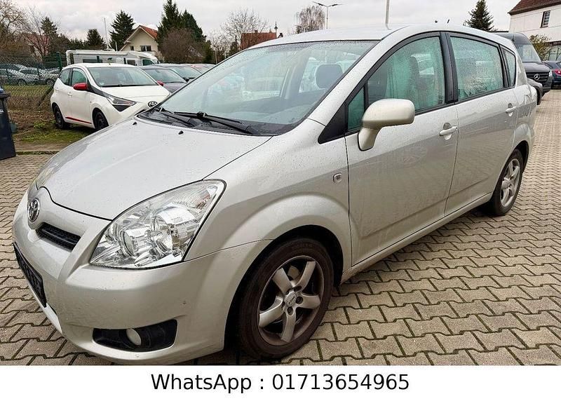 Silber Gebraucht 2008 Toyota Corolla Verso Sol Van / Kleinbus | 3.900 € (Guter Preis) - Bild 1/4