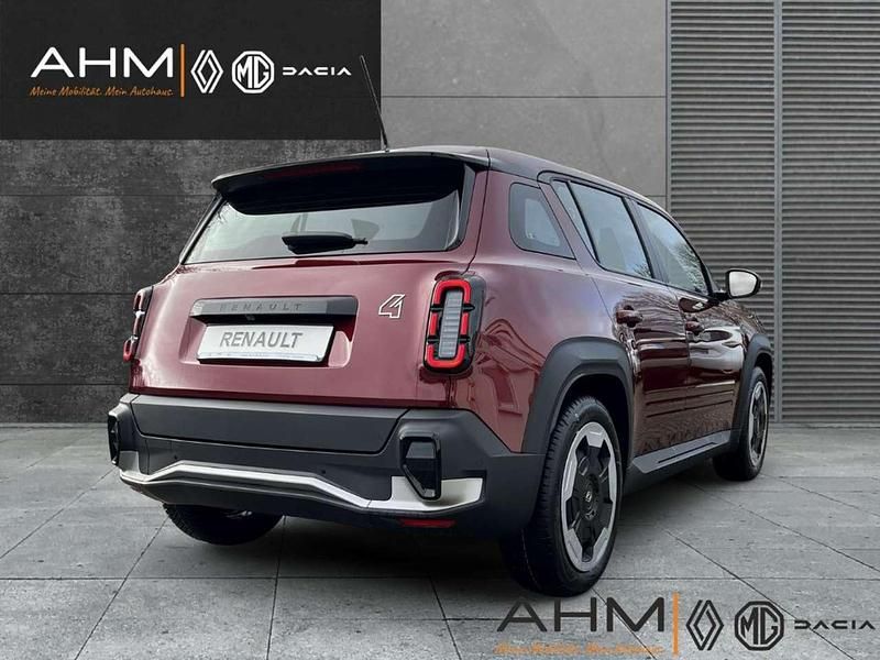 Neu Renault 4 E-Tech Evolution 110 kW (150 PS) 2025 Karmesinrot SUV