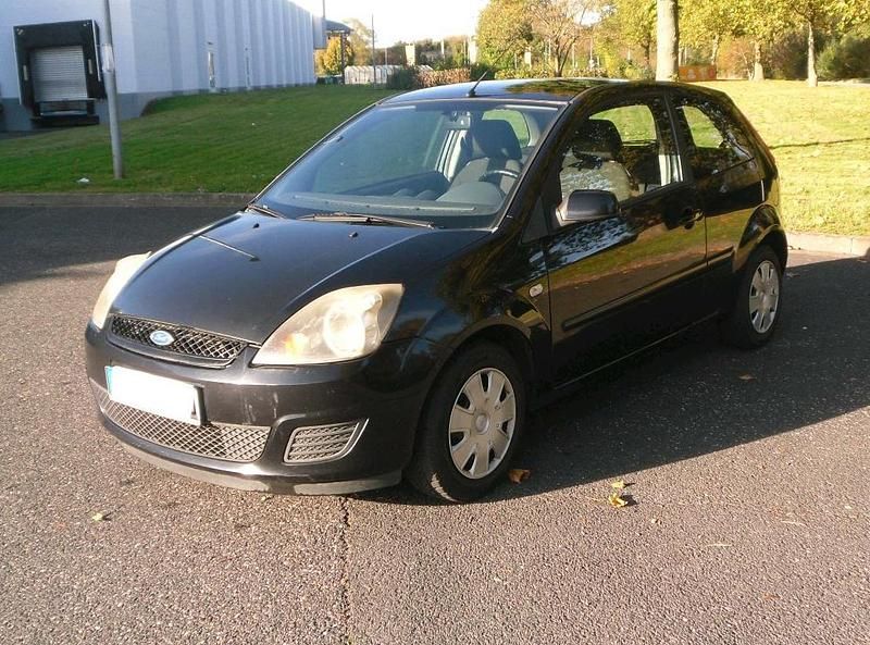 Schwarz Gebraucht 2008 Ford Fiesta Kleinwagen | 550 € (Superpreis) - Bild 1/4