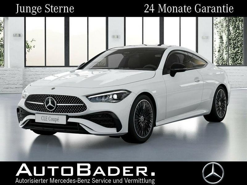 Weiß Gebraucht 2024 Mercedes CLE200 AMG Coupé | 52.580 € (Fairer Preis) - Bild 1/4