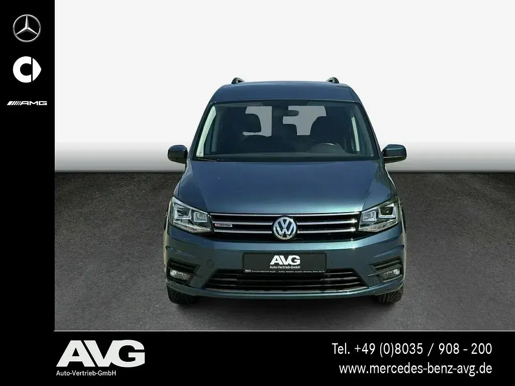 Gebraucht VW Caddy Comfortline 150 PS (110 kW) 2018 Grün Van / Kleinbus