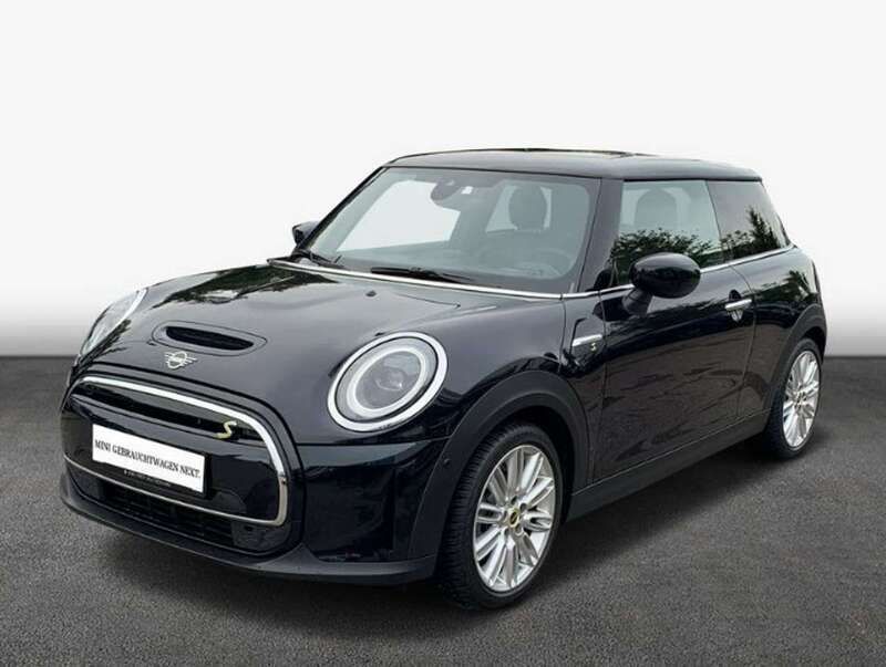 Schwarz (enigmatic black metallic) Gebraucht 2023 Mini Cooper SE Kleinwagen | 25.990 € (Teuer) - Bild 1/4