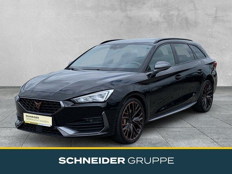 Mitternachtsschwarz Gebraucht 2021 Cupra Leon VZ Limousine | 34.890 € (Teuer) - Bild 1/4