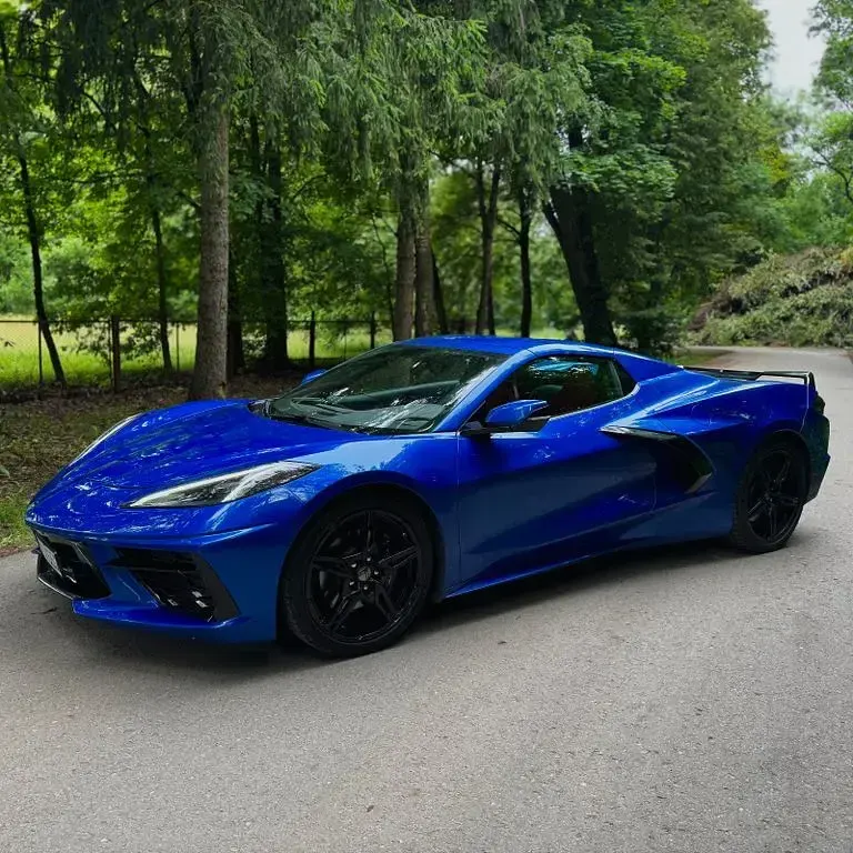 Gebraucht Corvette Stingray 496 PS (364 kW) 2020 Blau Cabrio