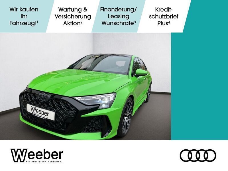 Grün Neu 2024 Audi RS3 Sportback Sport Kleinwagen | 76.790 € - Bild 1/4