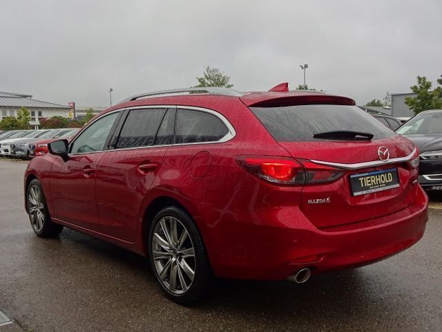 Gebraucht Mazda 6 Sports-Line 184 PS (135 kW) 2021 Soul red crystal m Kombi