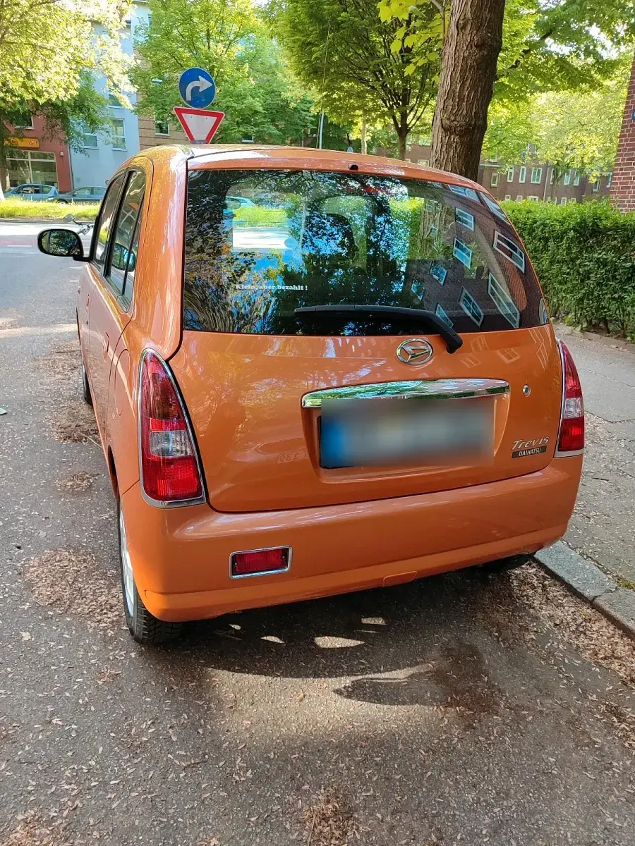 Gebraucht Daihatsu Trevis 58 PS (42 kW) 2006 Orange Kleinwagen