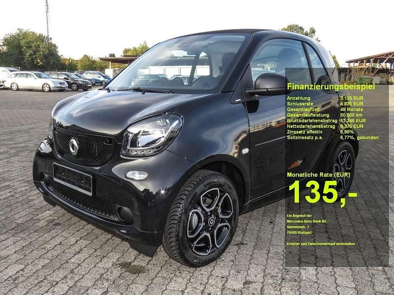 Schwarz Gebraucht 2018 Smart ForTwo Coupé Coupé | 11.490 € (Fairer Preis) - Bild 1/3