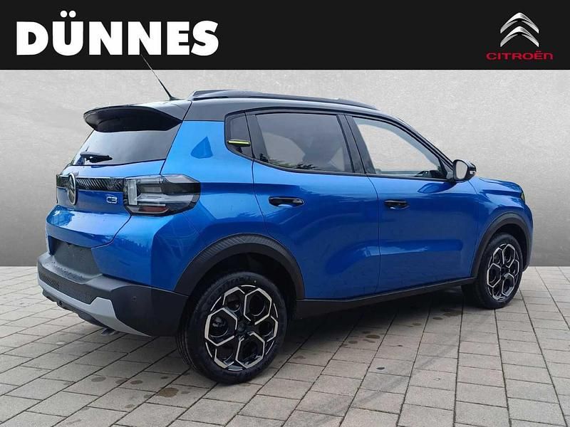 Neu Citroën C3 101 PS (74 kW) 2025 Blau (brightblau metallic) Kleinwagen