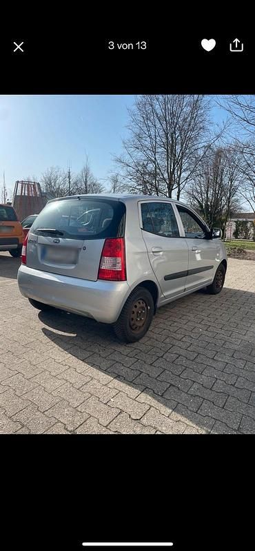 Gebraucht Kia Picanto 65 PS (47 kW) 2008 Grau Kleinwagen