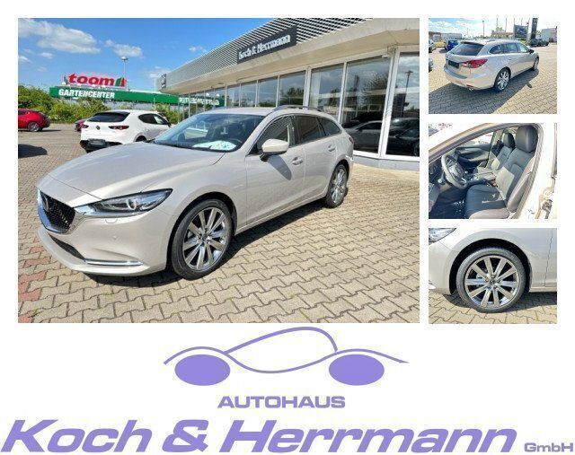Platinum quartz m Gebraucht 2023 Mazda 6 Exclusive-Line Kombi | 33.790 € (Teuer) - Bild 1/4