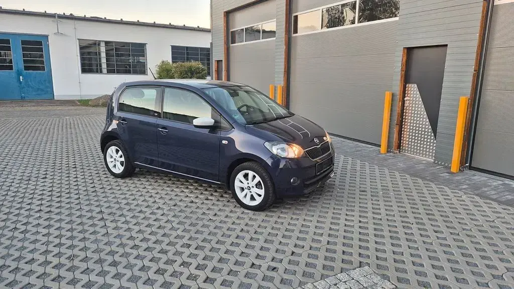 Gebraucht Skoda Citigo 60 PS (44 kW) 2015 Blau Kleinwagen
