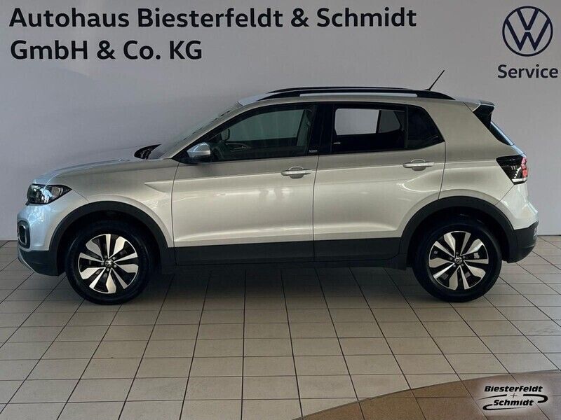 Reflexsilber (metallic) Gebraucht 2023 VW T-Cross Move SUV | 22.990 € (Etwas zu teuer) - Bild 1/4